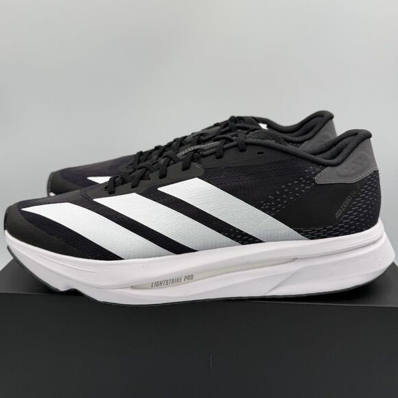 Adidas Adizero SL2 Running Shoes Sneakers JQ0354 Black White Men’s Size 7 main image 4